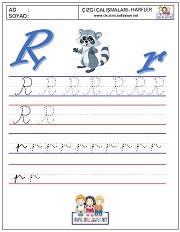 s harfi çizgi çalışması